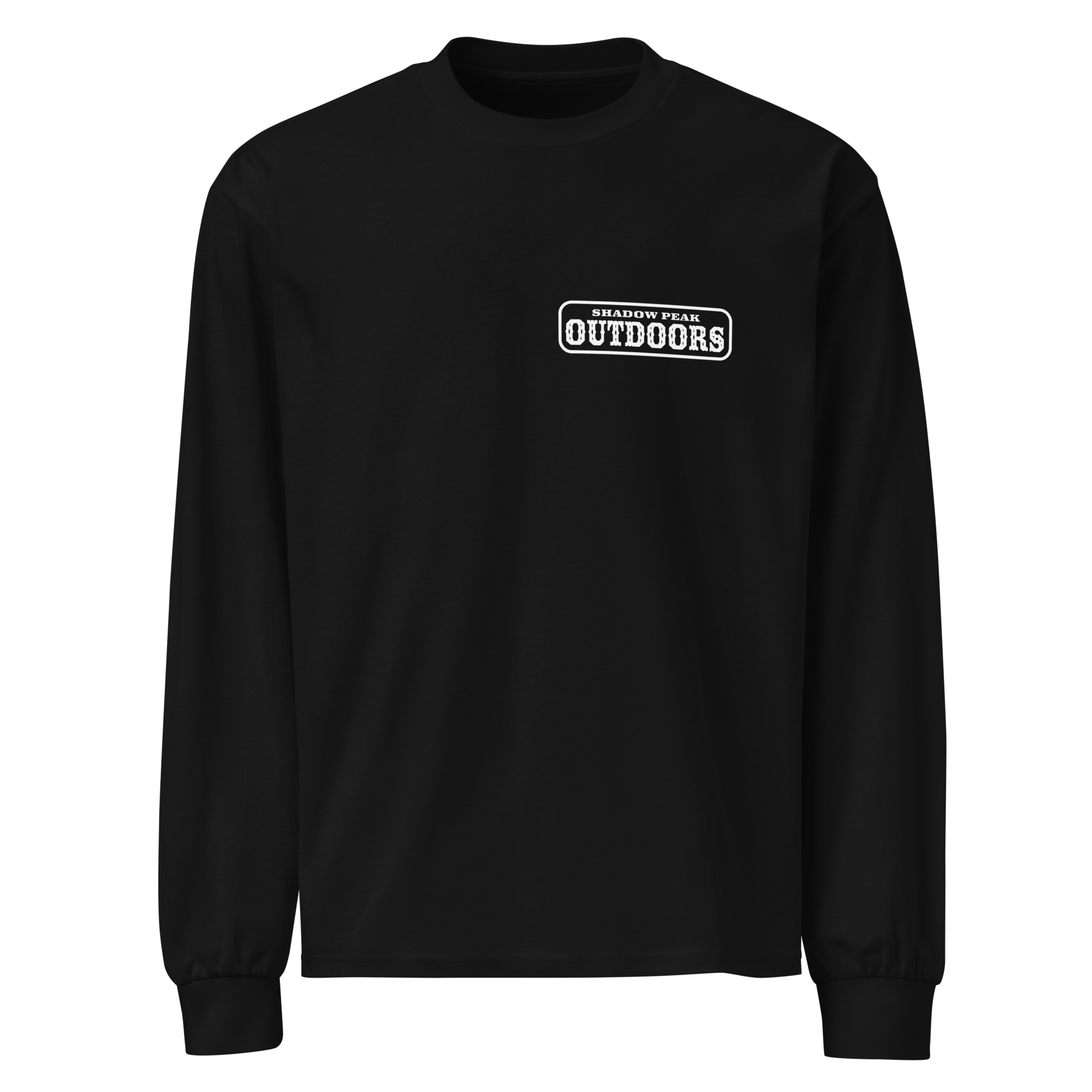 トップス Shadow long Tshirt (Black) unisex-premium-heavyweight-