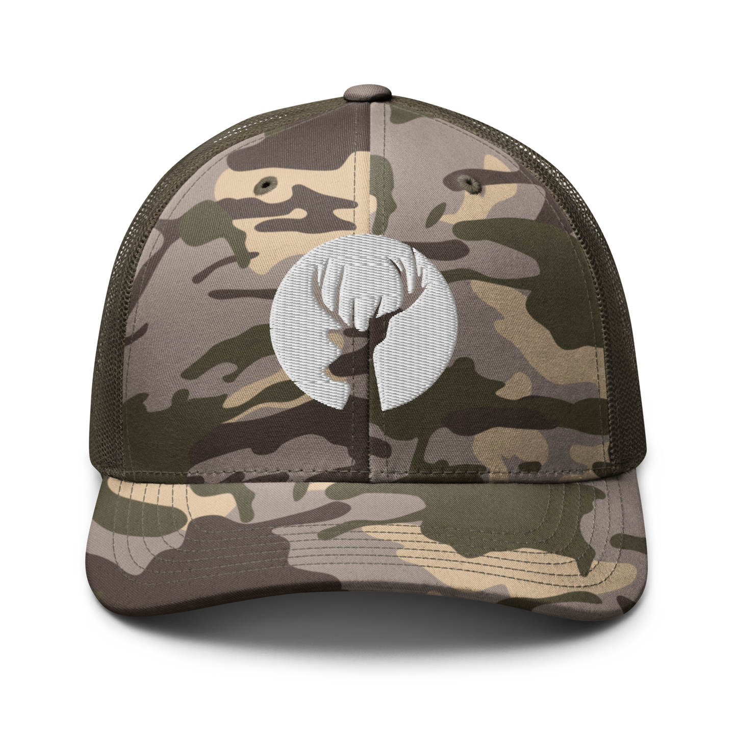 The Shadow Stag Camo Trucker Hat