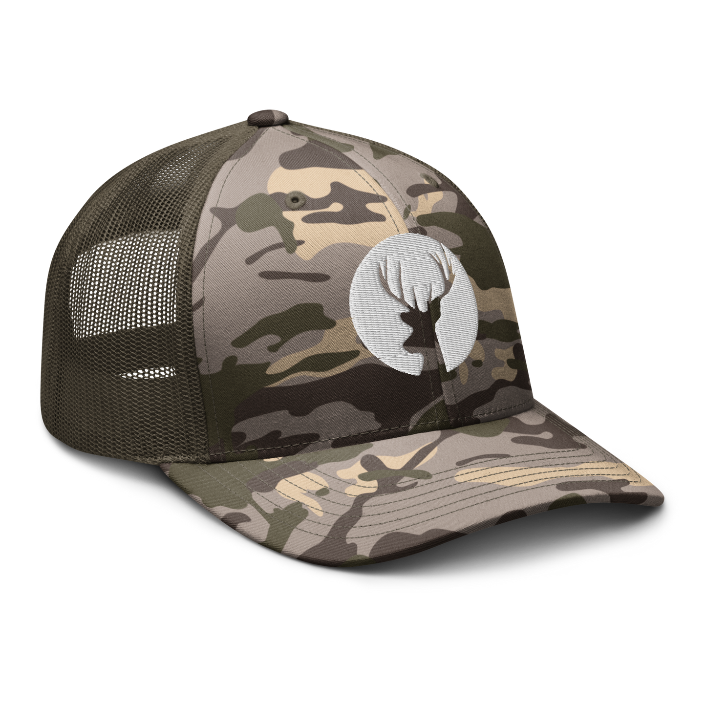 The Shadow Stag Camo Trucker Hat