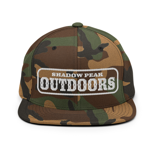 The Shadow Peak Camo Snapback