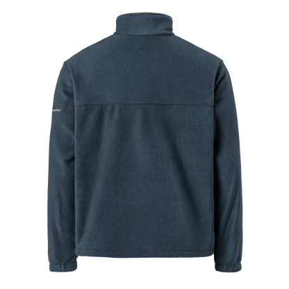 The Patriot Stag Fleece Zip-Up (Greyhound Blue)