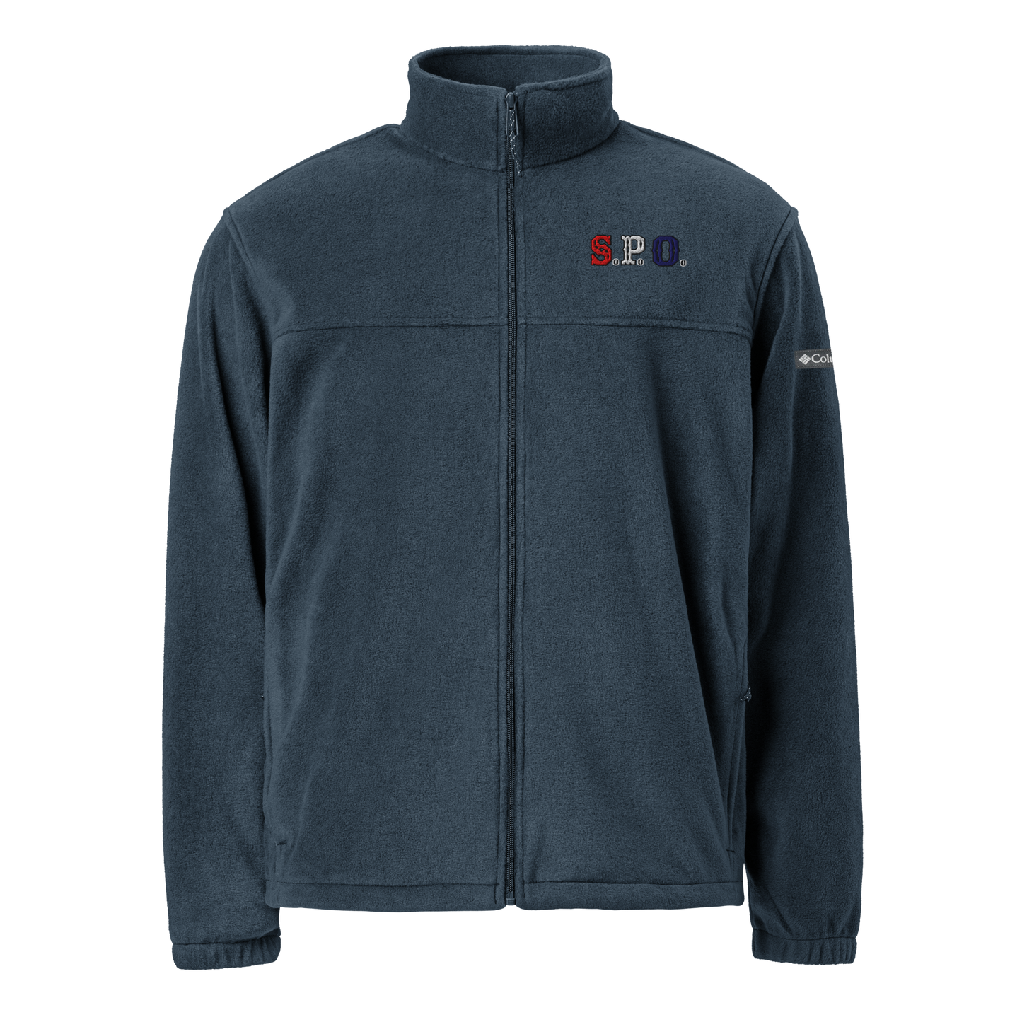 The Patriot Fleece Zip-Up (Greyhound Blue)