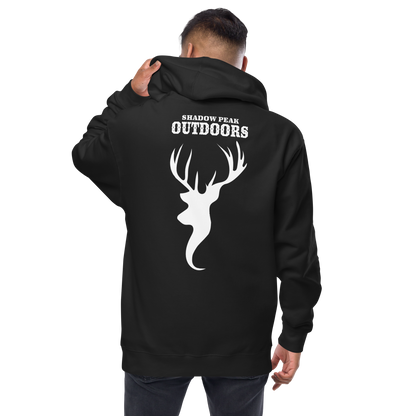 The Shadow Stag Zip-Up (Midnight Black)