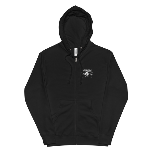 The Shadow Range Zip-Up (Midnight Black)