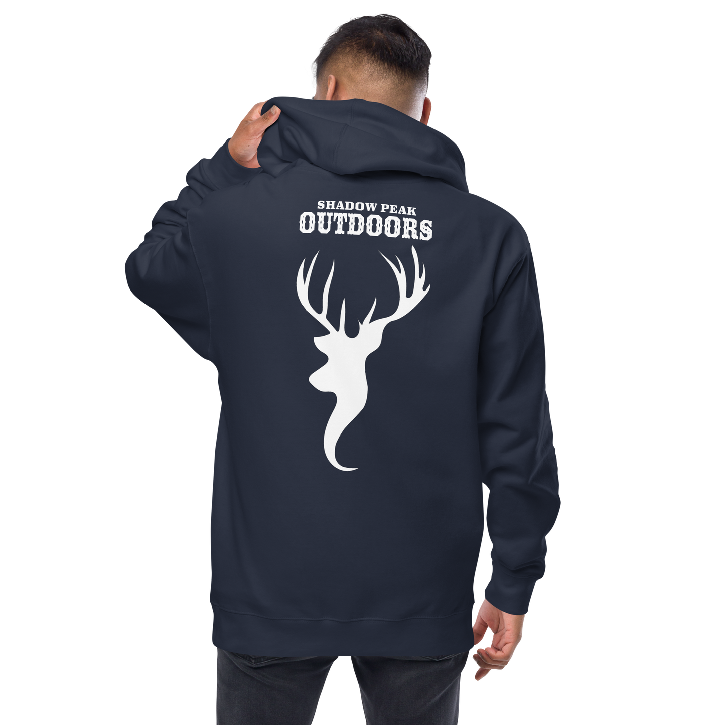The Shadow Stag Zip-Up (Deep Shadow)