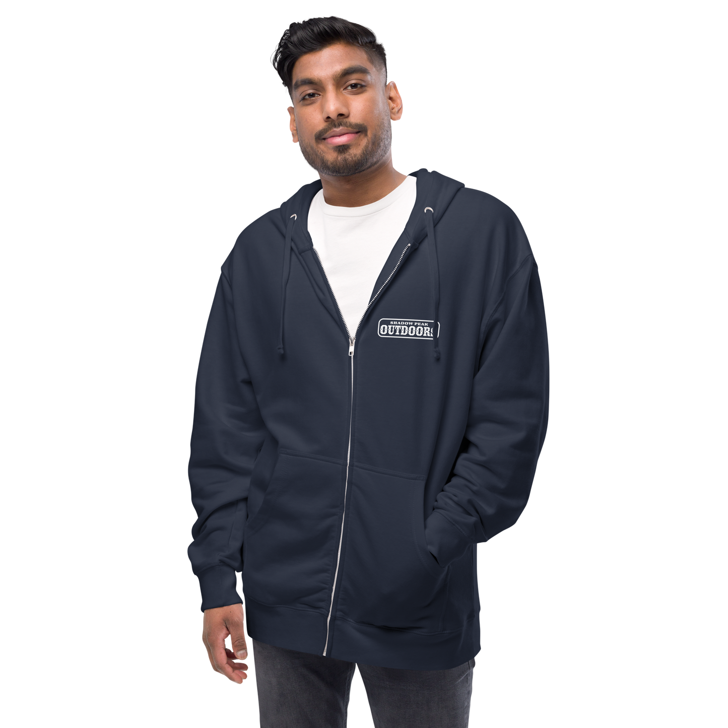 The Shadow Stag Zip-Up (Deep Shadow)