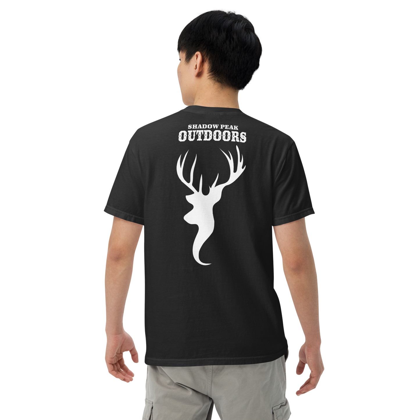 The Shadow Stag Tee (Midnight Black)