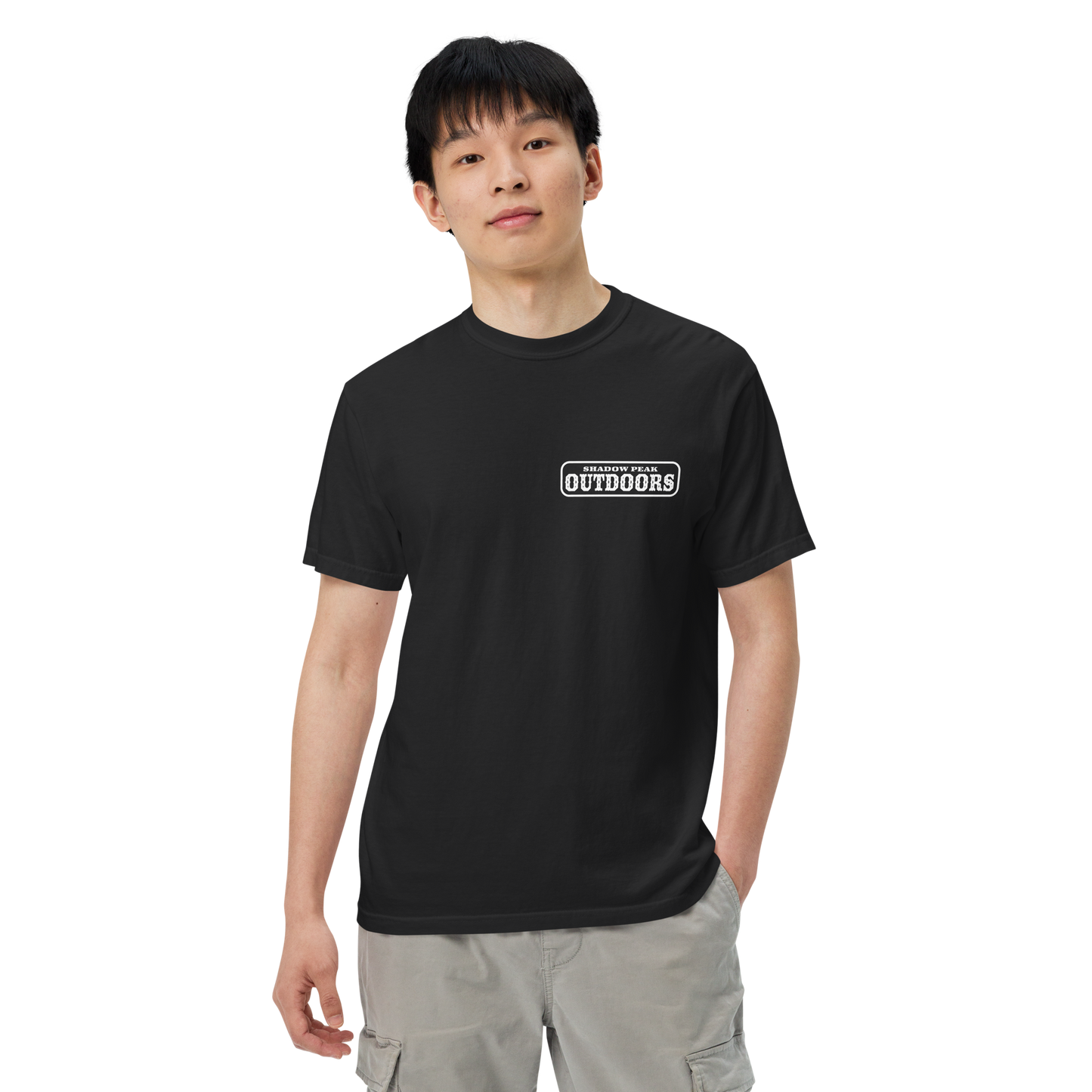 The Shadow Stag Tee (Midnight Black)