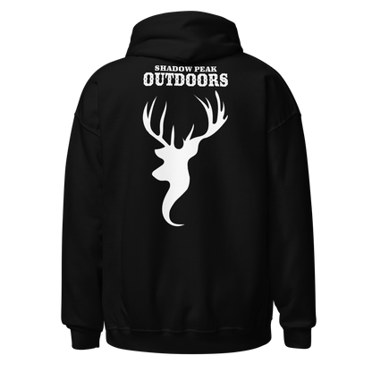 The Shadow Stag Hoodie (Midnight Black)