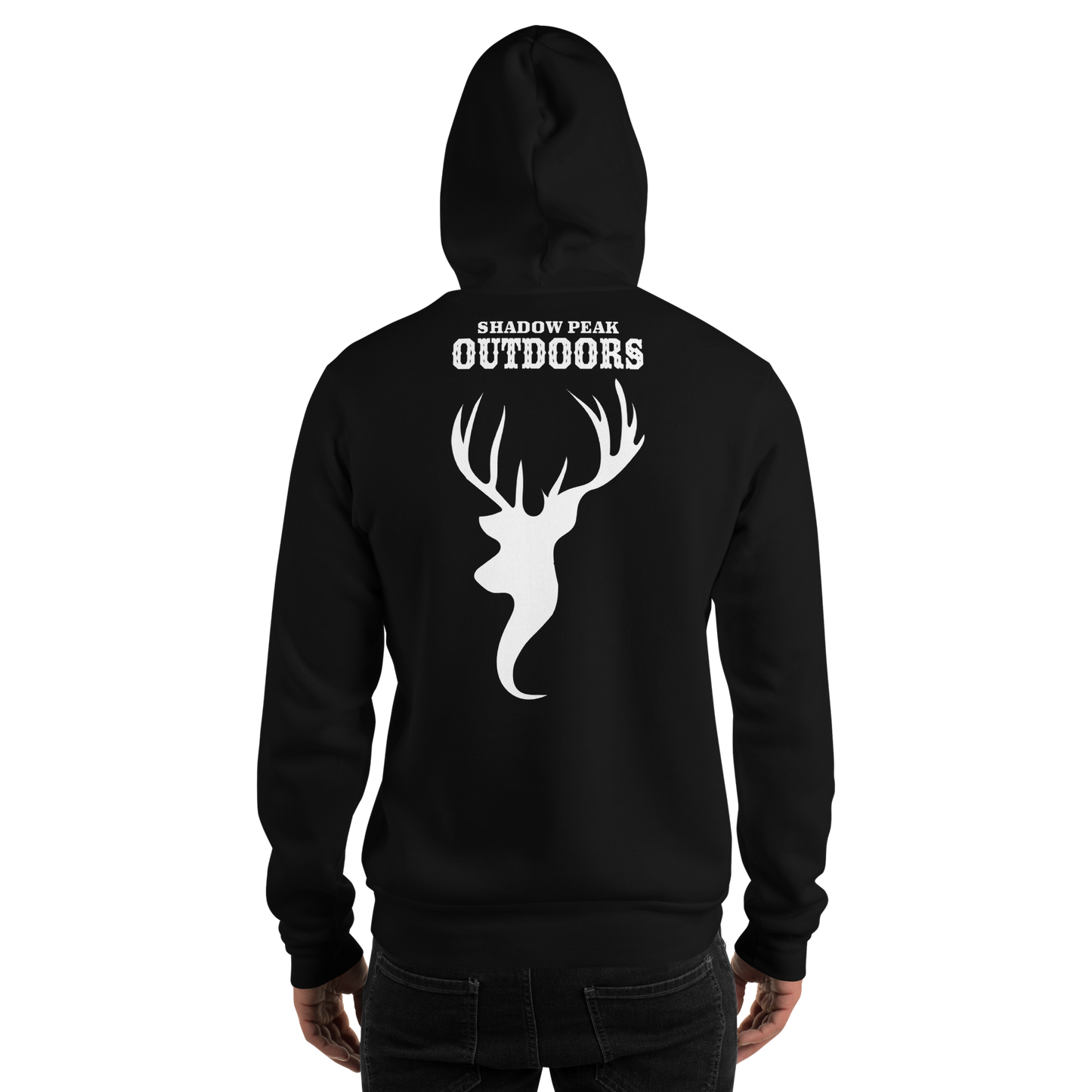 The Shadow Stag Hoodie (Midnight Black)