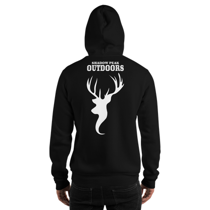 The Shadow Stag Hoodie (Midnight Black)