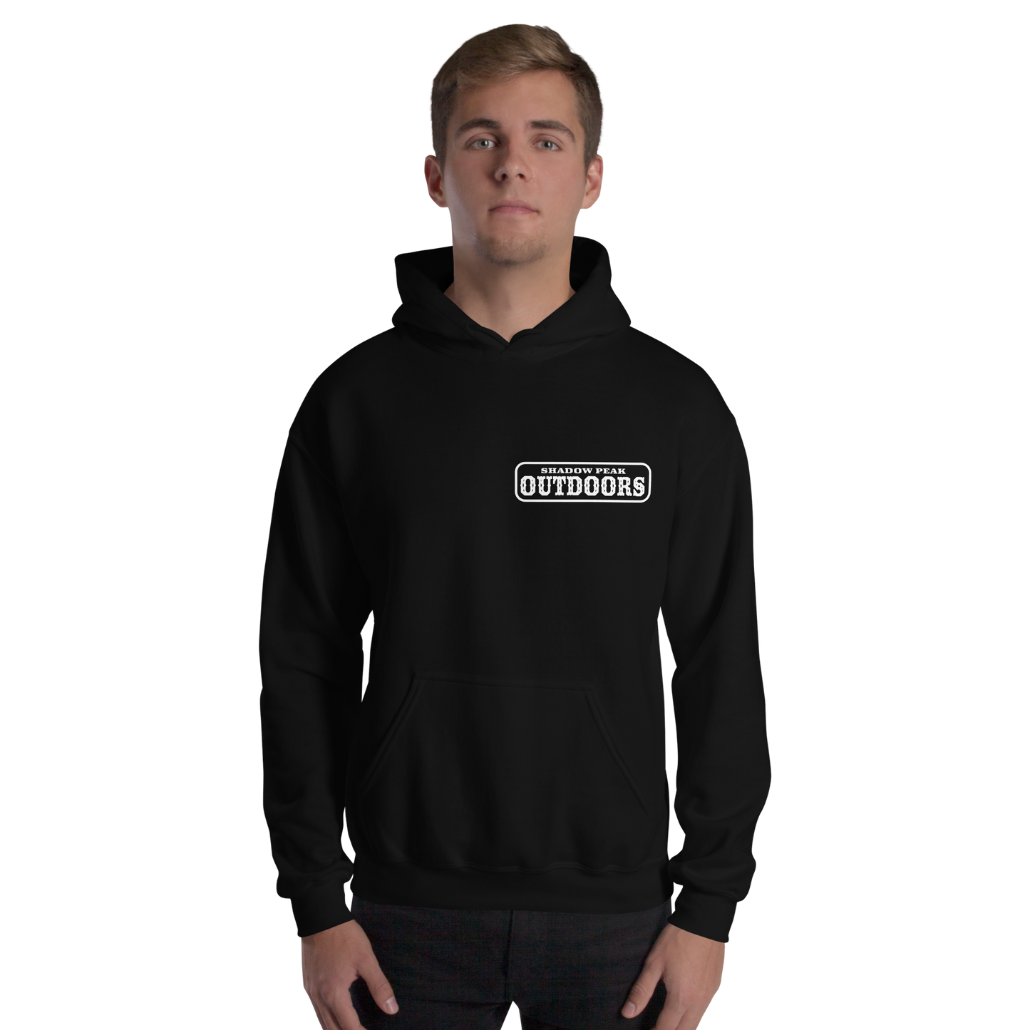 The Shadow Stag Hoodie (Midnight Black)