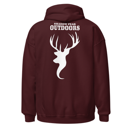 The Shadow Stag Hoodie (Redwood Burgundy)