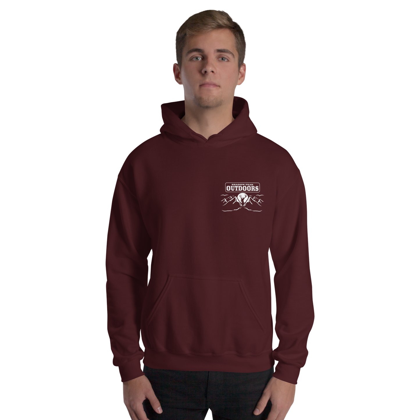 The Shadow Range Hoodie (Redwood Burgundy)